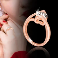leeekr 2021 new fashion hollow 585 rose gold color ring lace bride wedding rings for women engagement accessories zd1 lk6