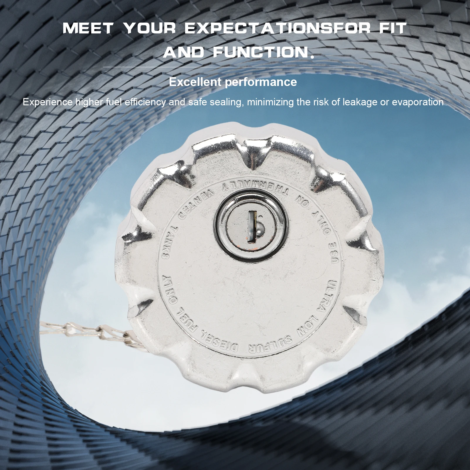 3-дюймовая запирающаяся крышка топливного бака для моделей тяжелых грузовиков