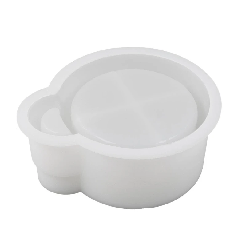 Быстродействующая цементная чашка зеркальная форма силиконовая для литья смолы