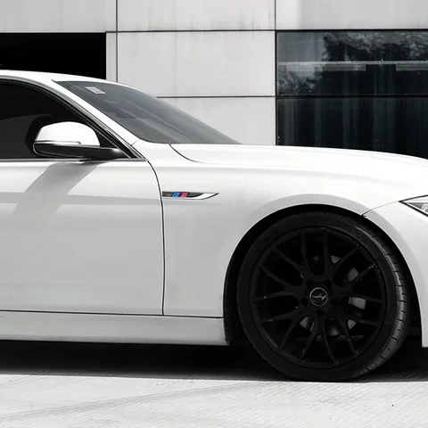 2 шт. 3D металлические наклейки для украшения кузова на крыло автомобиля для BMW M Performance E46 E60 E90 E39 X1 X3 X4 X5 X6 f10 M3 M5 M6 Эмблема