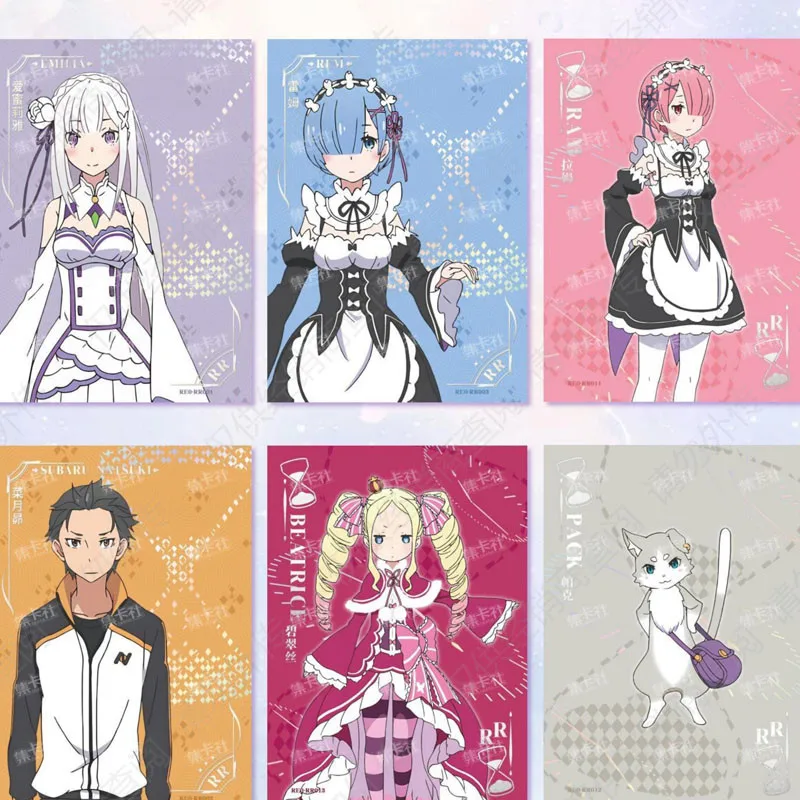 RE: ZERO-start New Life in other World карточка для коллекционирования Редкие ограниченные
