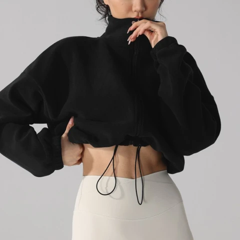 Женская флисовая куртка zuolunouba