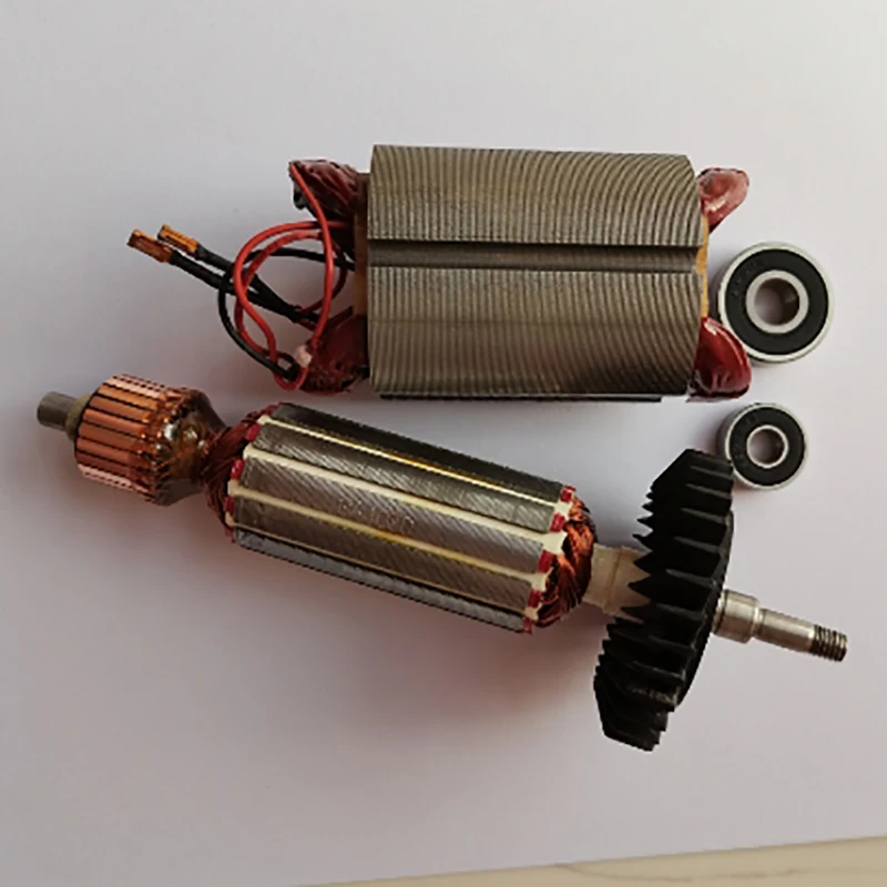 AC220-240V Якорный роторный Статор для угловая шлифовальная машина Makita GA5030 GA4530 GA4030