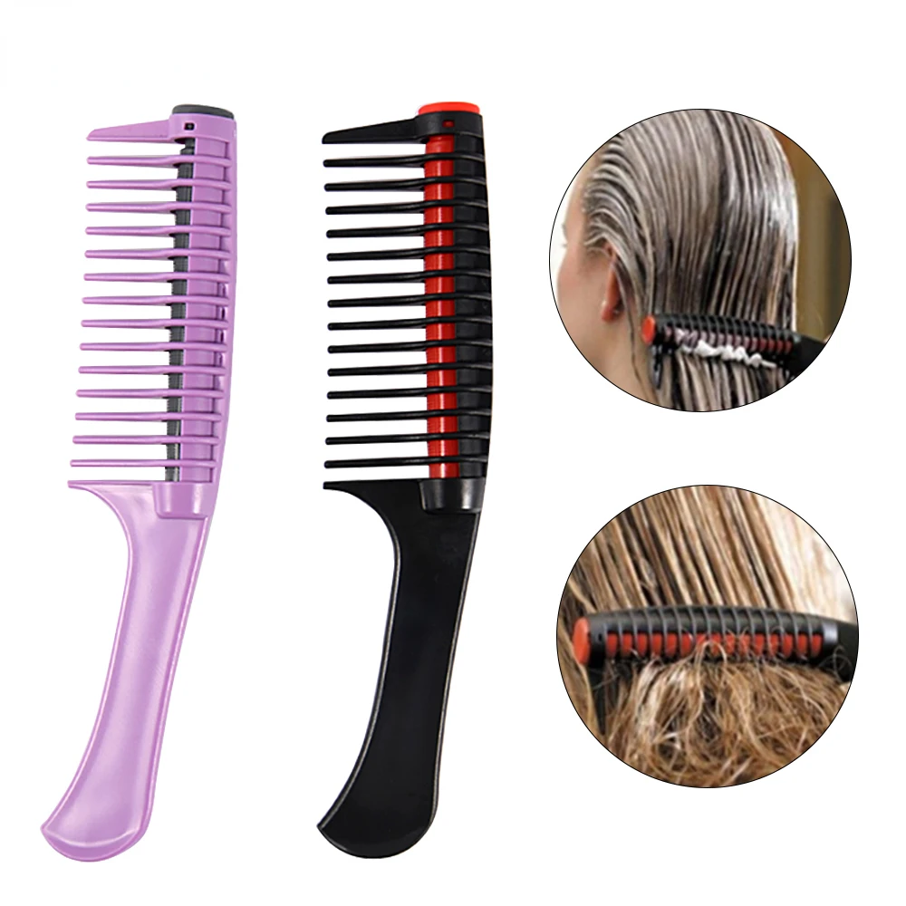 

Щетка SENIGNOL для окрашивания волос, ручка, кисти для натуральных волос, полимерная пушистая расческа, Модный Инструмент для дизайна прически, ...