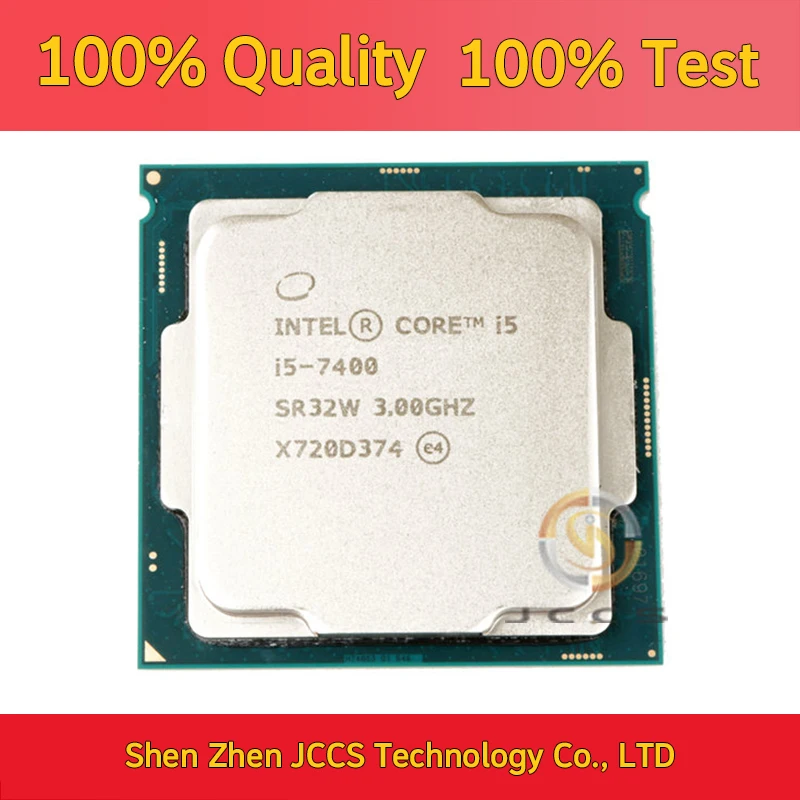 

Б/у процессор Intel Core i5 7400 3,0 ГГц четырехъядерный четырехпоточный Процессор 6 Мб 65 Вт LGA 1151