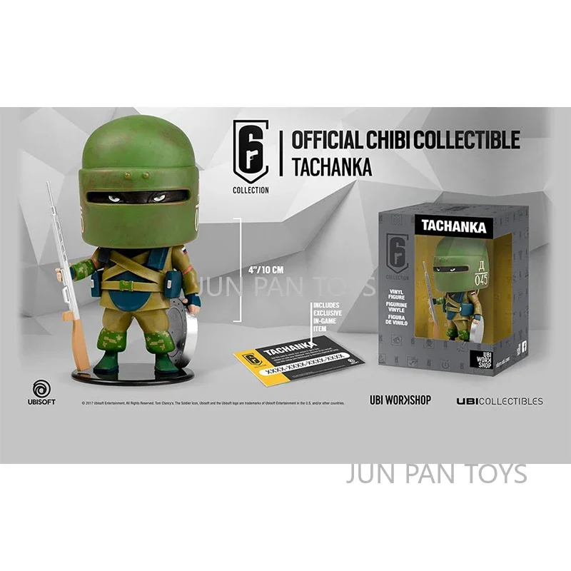 Классические коллекционные виниловые фигурки Tachanka Chibi Ubisoft Rainbow Six детские
