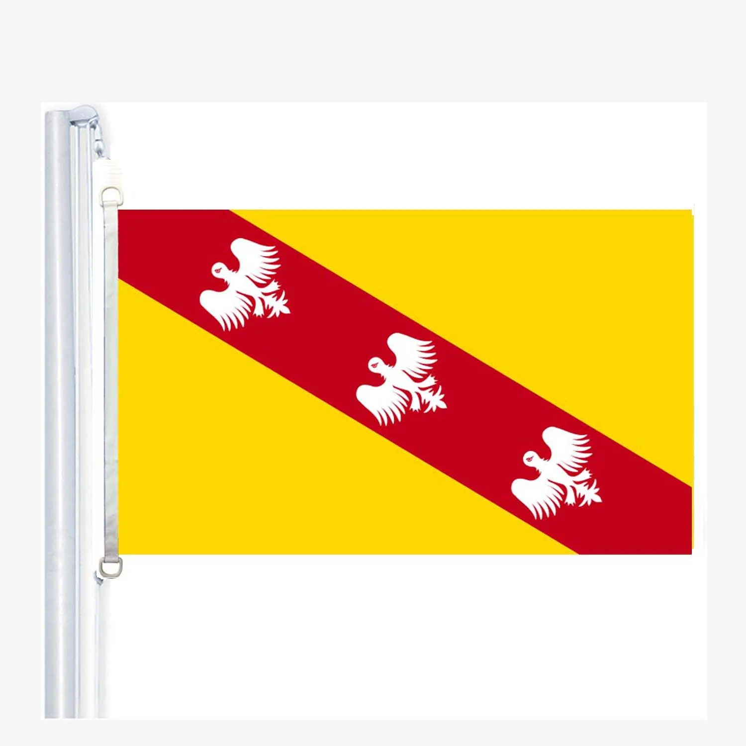 

Lorraine flag,90*150CM ,100% polyester, banner,Digital Printing