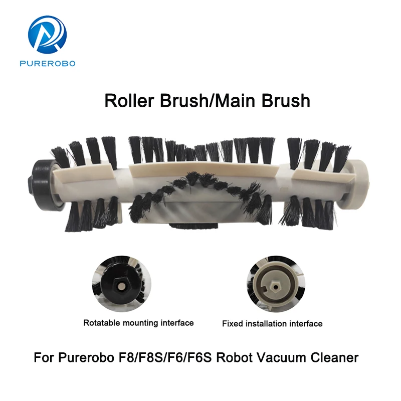 Запчасти для робота-пылесоса, аксессуары, чистящие швабры, роликовая щетка, фильтр Hepa, боковая щетка, для робота-пылесоса Purerobo F8/F8S/F6/F6S