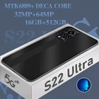 Смартфон Global S22, 16 + 512 ГБ, 6000 мАч, 10 ядер, 6,7 дюйма