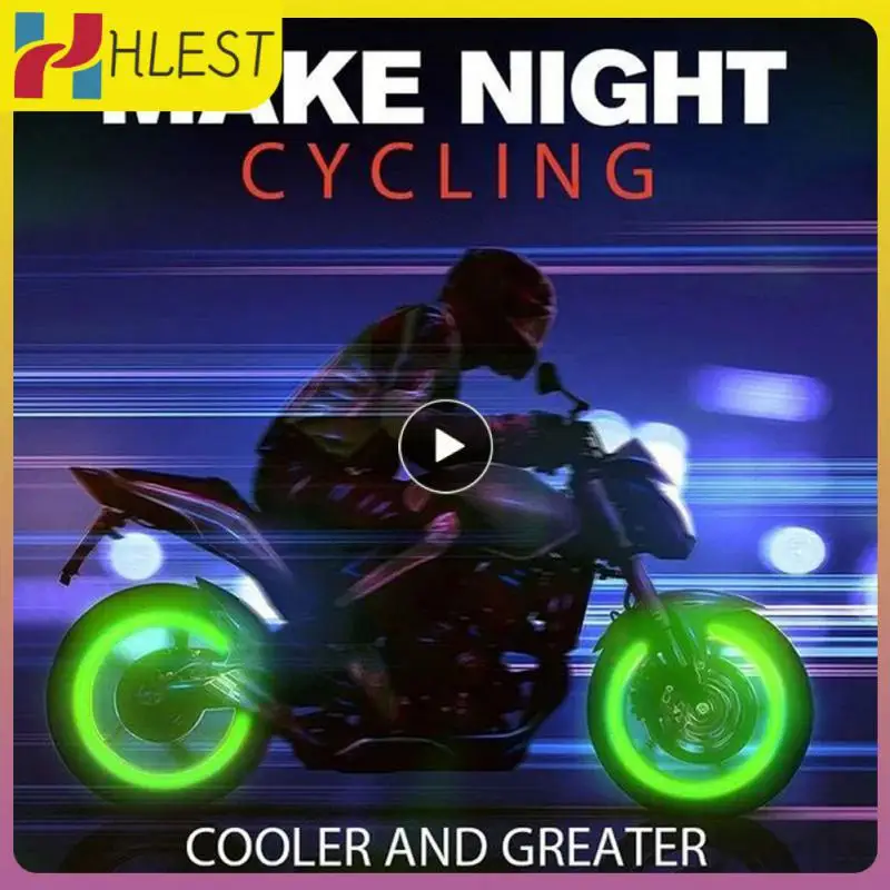 

Tire Luminous Valve Stem Caps Night Glowing Decor Fluorescent Car Tire Valve Caps Dustproof Valve Cap Cars Wear Parts