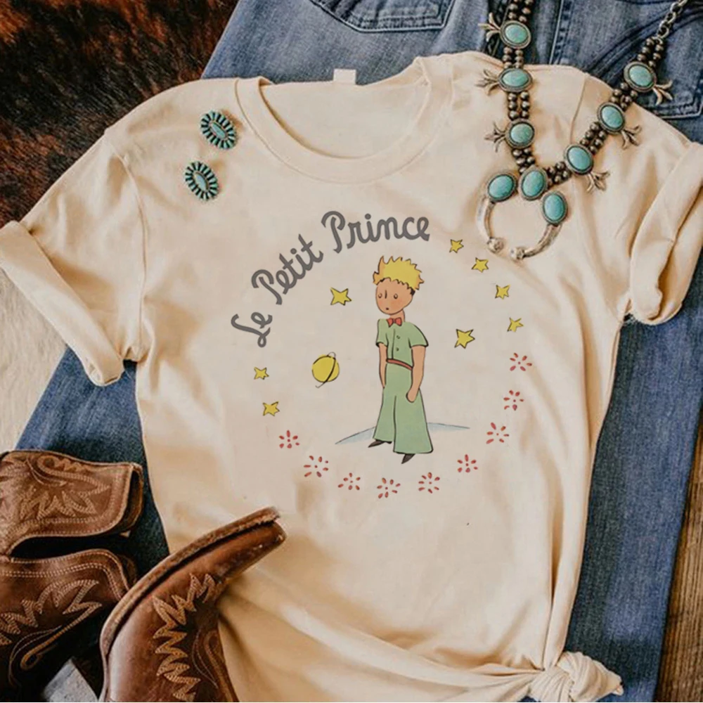 

The Little Prince Женская забавная Футболка Tee girl funny одежда с изображением комиксов