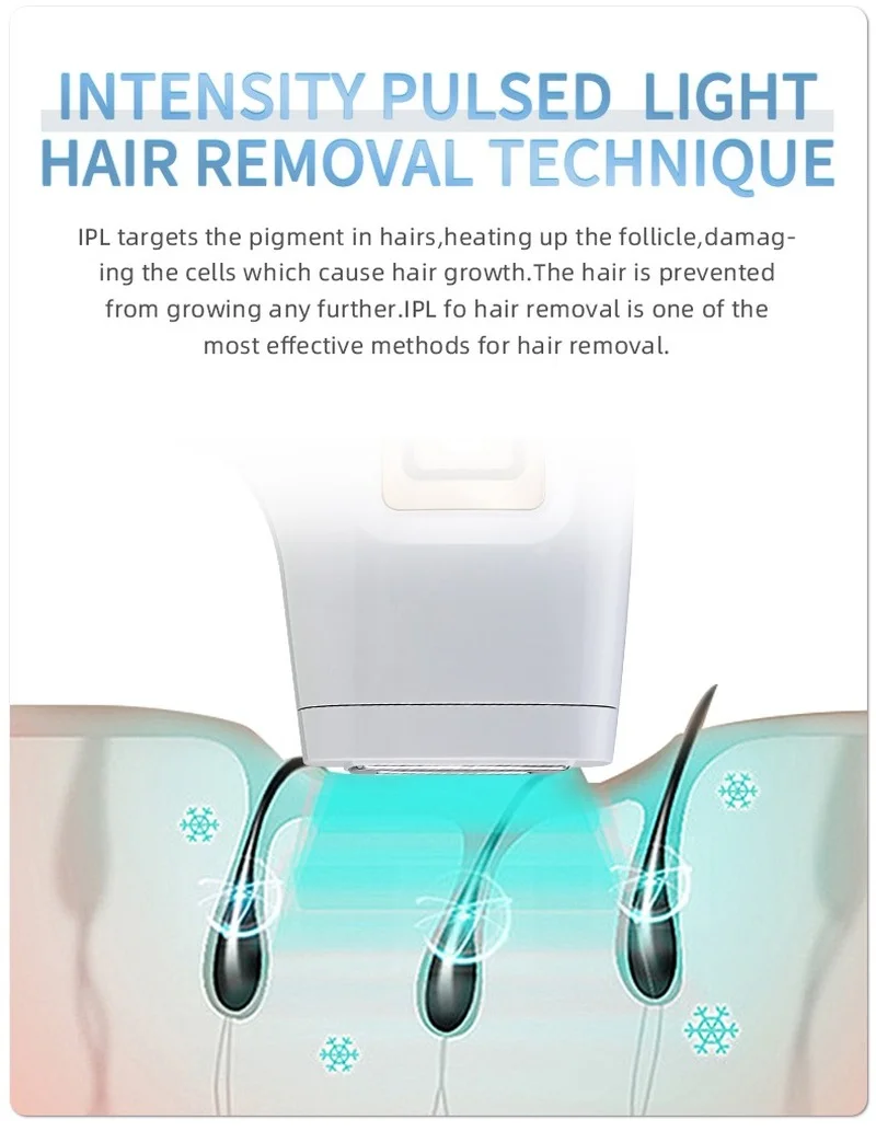 Лазерное устройство для холодного ледяного удаления волос Mlay Laser T5 лазерная