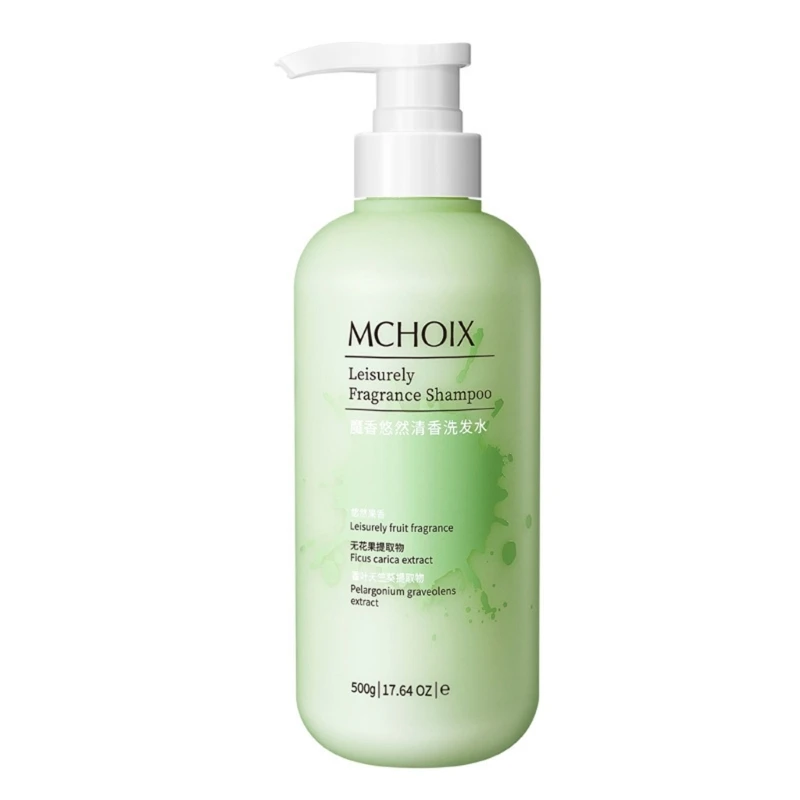 

N0PF Unisex Nourishing Shampoo Bath for Men Women Hair Shampoo Anti-dandruff Anti-itching Deep Clean Amino Acid Shampoo 500ml