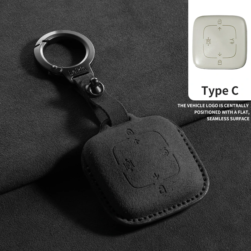 

Кожаный Чехол Для Автомобильного Ключа ZEEKR X 001 007 009 7X MIX, Откидной, В Стиле Smart-Breloch