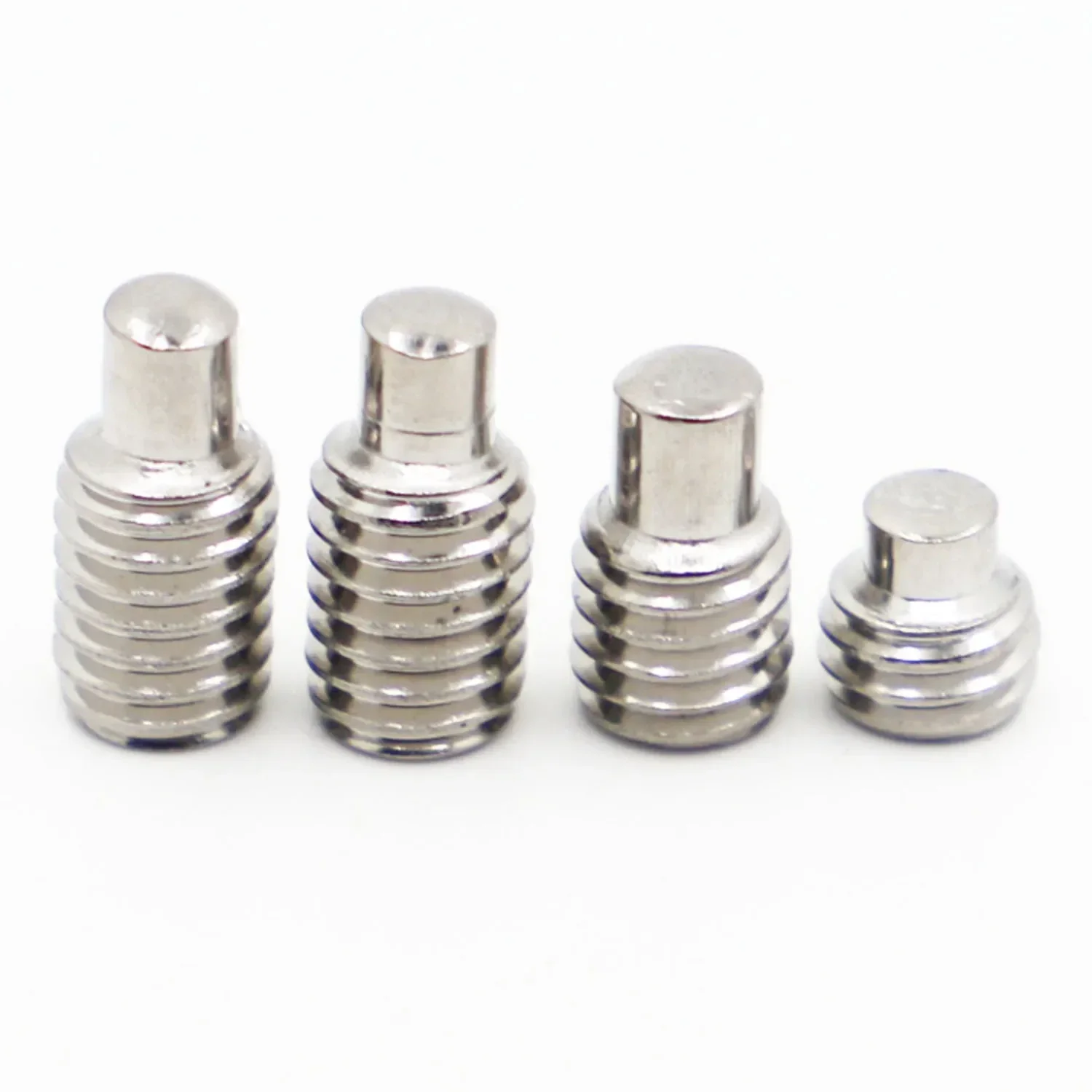 

M3 M4 M5 M6 M8 Нержавеющая сталь 304 GB97 DIN915 Клемма Grub Концевой болт с шестигранной головкой Установочные винты с острым наконечником