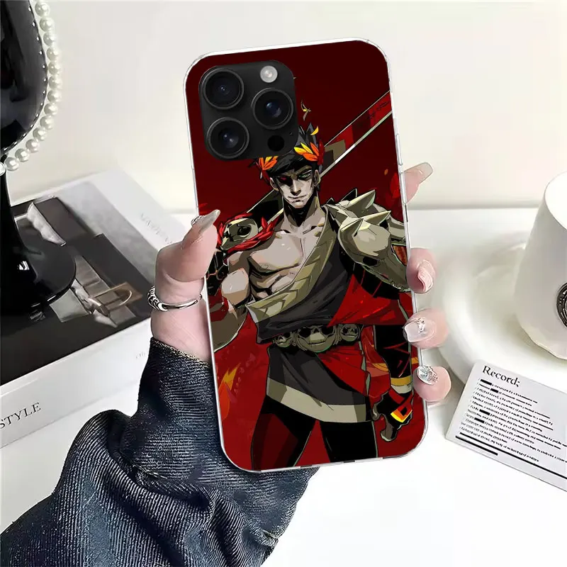 Мягкий чехол для телефона Game Hades Action для iPhone 11, 17 Air, 17E, 16E, 16 Pro Max, 15+, 14 Plus, 13, 12, Apple 7, SE, 8, Fundas Coque 11, 17 Air (art.: 3920db2724eff) - 3920db2724eff