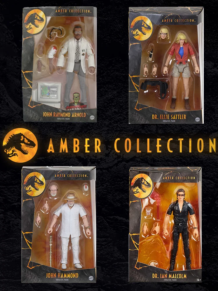 

Коллекция фильмов Mattel «Мир Юрского периода»: Янь, фигурки, куклы/Парк Юрского периода, доктор Элли, Иан, Джон, Рей GWP79