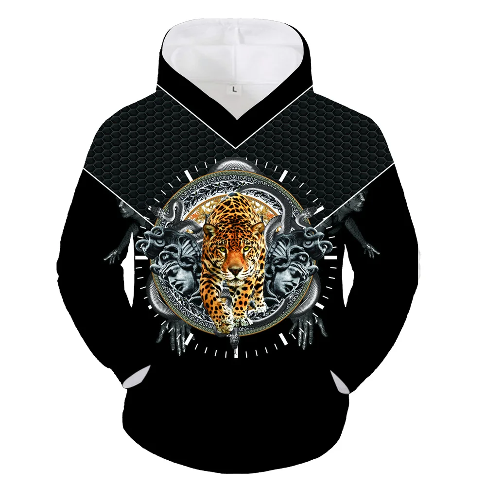 

Fashion Casual Cartoon Print Long Sleeve Men's Hoodies 2022 Spring Autumn New Cool 3d Digital Printing Hooded Pullover Clothes