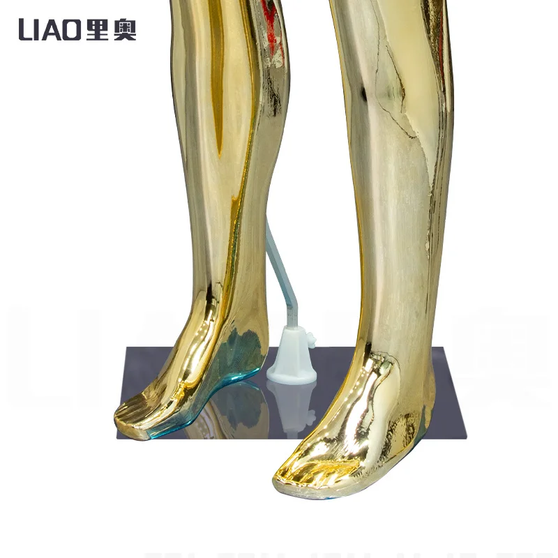 Золотой манекен боди для женщин от кутюр бутика проволока полая голова корпус Femme