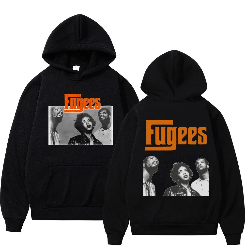 

Hip Hop Band The Fugees Ready or Not 1996 A Butterfly Graphic Hoodie Man Women Cool Rock Punk Streetwear Men Sweatshirt Pullover
