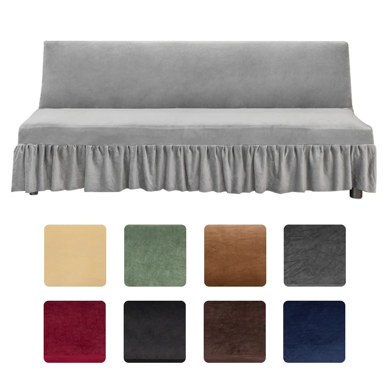 

Elasticity Sofa Cover Tight Stretch Wrap Protector Skirt Sofa Cover Covers Without Armrest Sofa Covers Sofa Bed Home Deco