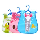 Регулируемая водонепроницаемая ткань для новорожденных, фартуна к шею, безопасный портативный дизайн, слюнявчик, полотенце, шарф