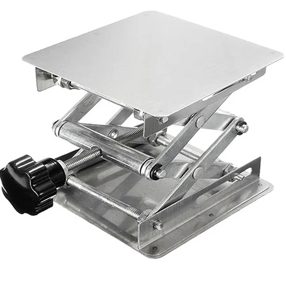 

Laboratory Lifting Platform Stand Rack Scissor Jack Bench Lifter Table Lab 100x100mm Stainless Steel Lifting Platform