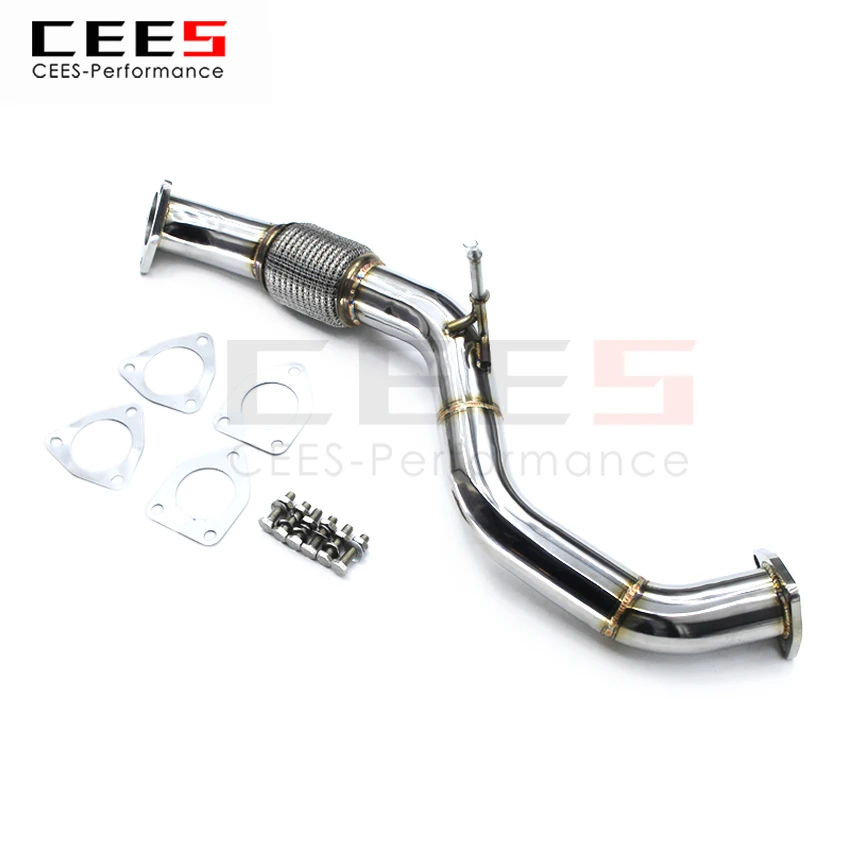 

CEES Exhaust System For Honda CIVIC Mid Pipe Stainless Steel Valve Muffler Catback Escape Tubo Escape Coche Car Accessories