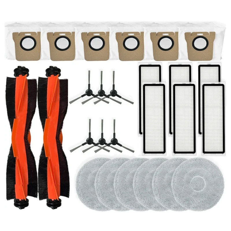 Для робота-пылесоса Xiaomi X20 Max/D109GL детали для пылесоса основная боковая щетка