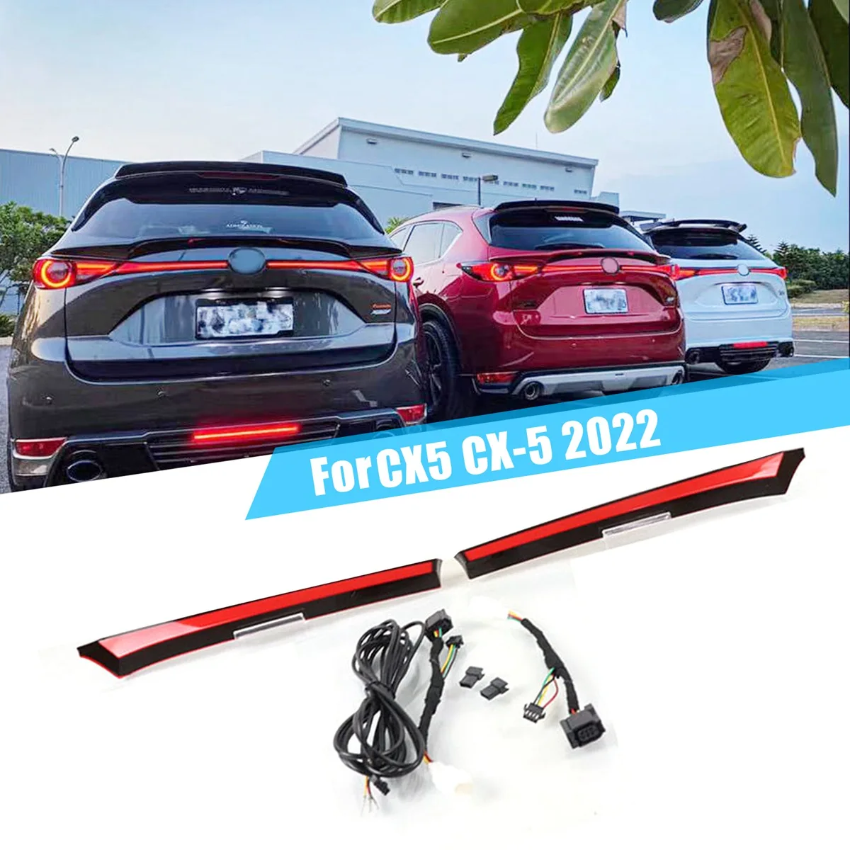 Автомобильные задние фонари для Mazda CX5 CX-5 2022 +