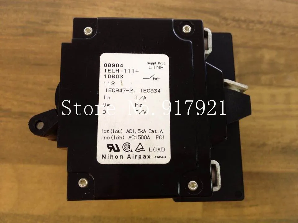 Фото [ZOB] Соединенные Штаты AIRPAX IELH-111-10603 IELH-111-1-62-40A оборудование Выключатель Ebers 3P40A 250 В подлинный оригинал №2