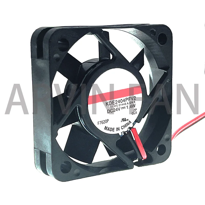 

New 4010 24V Fan 3D Printer Printing Mold Cooling Fan KDE2404PFV2 4cm DC 24V 1.4W 40X40X10 2-Wire High Speed