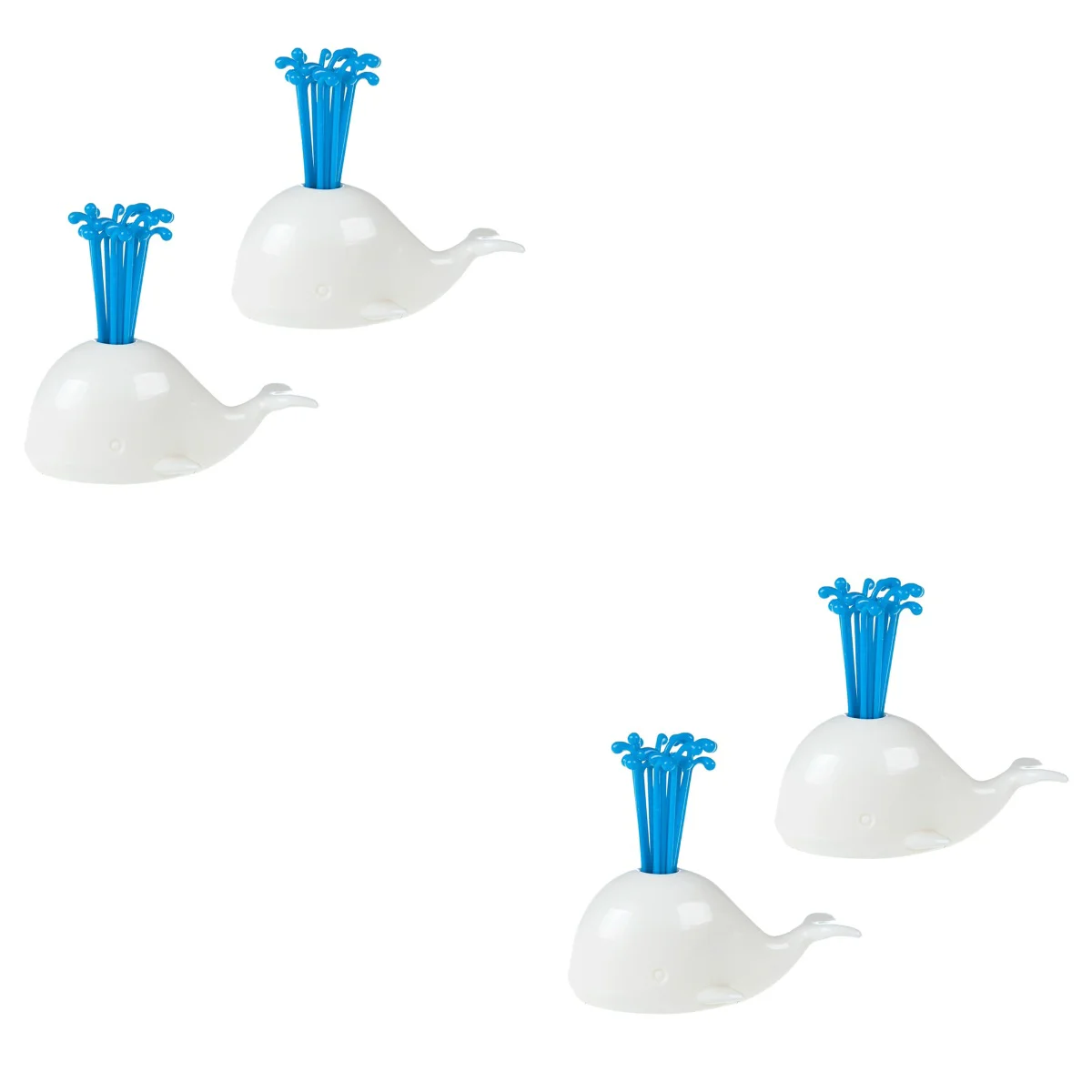 

4 комплекта, пластиковые палочки для фруктов