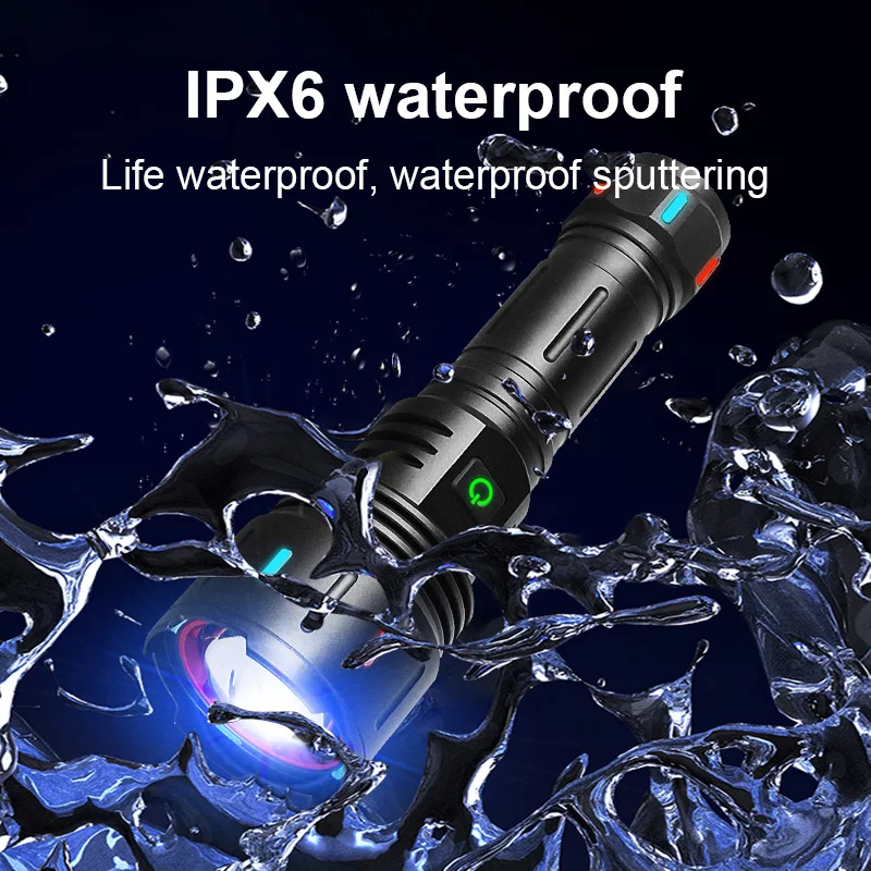 Высокая мощность 20000000 LM Белый Лазерный Фонарик Ультра Яркий Тактический Лампа