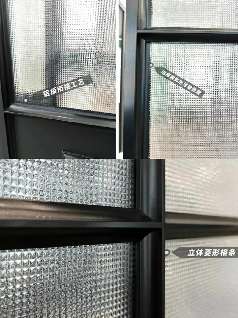 Навесные двери Sixinalu с двойным остеклением закаленное стекло терморазрыв