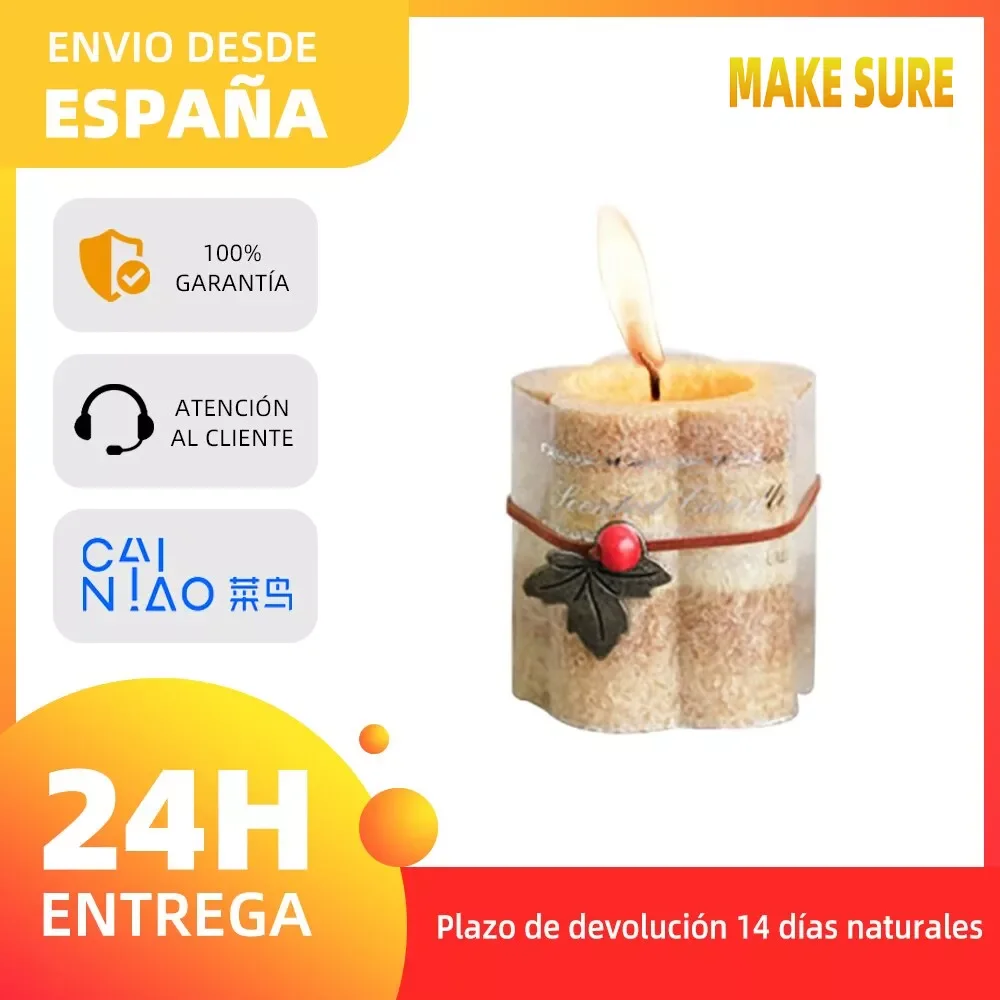 

NEW IN HOME scented candles smoke-free handmade -shaped/triangular