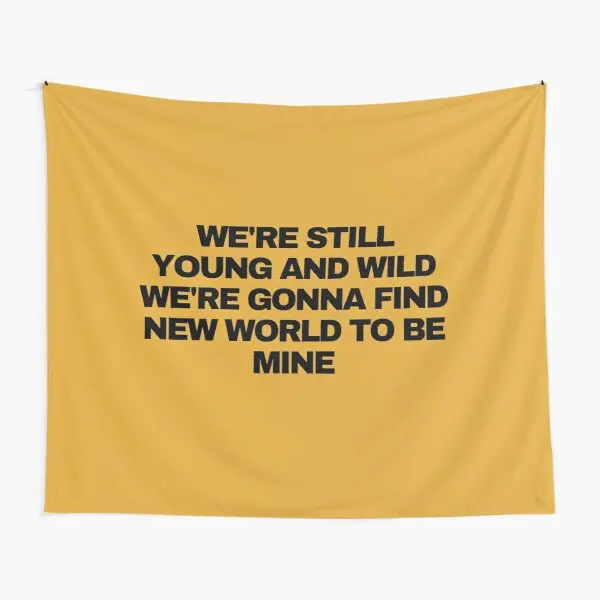 

Красивое покрывало Ateez с изображением страны чудес, гобелен на английском языке для спальни, украшение для гостиной