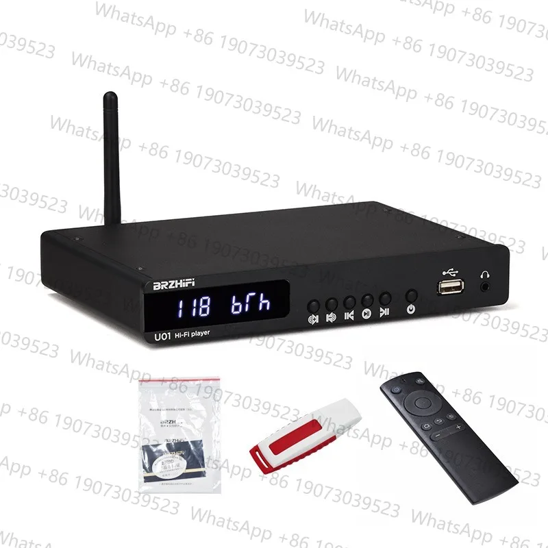 BRZHIFI U01 Устройство для воспроизведения музыки без потерь с поддержкой APE, декодер ES9038, цифровой проигрыватель, Bluetooth 5.0 (art.: 3920d8069e41b) - 3920d8069e41b