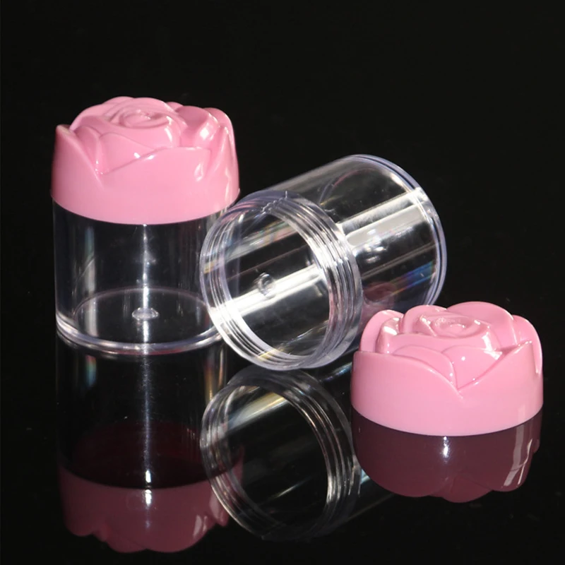 Тара для косметического крема пластиковая 10 шт