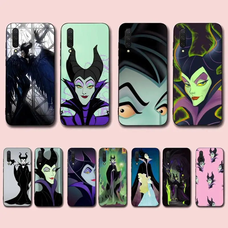 

Disney Maleficent Usula Phone Case for Xiaomi mi 5 6 8 9 10 lite pro SE Mix 2s 3 F1 Max2 3