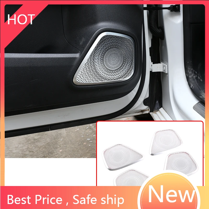 

Car Aluminum Alloy Door Speaker Cover Panel Trim Accessories For Mercedes Benz B GLB Class W247 X247 2019-2020 LL