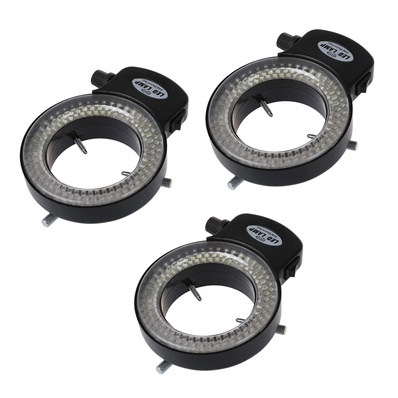 

Кольцевой светодиодный светильник Miniscope 3X 144, кольцевой светильник 0-100%, Регулируемая лампа для кольсветильник светильника Miniscope