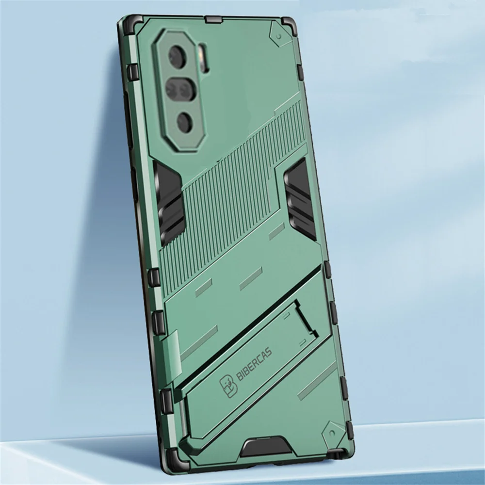 

For Xiaomi Poco F3 Case Luxury Shockproof Armor Slim Stand Holder Phone Cover For Poco F3 Case 2021 Pocof3 f 3 Coque Funda