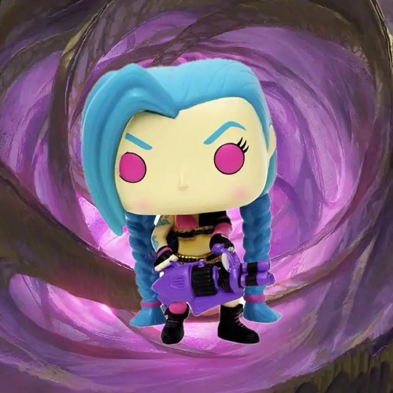 Фото Jinx Vi Ashe Braum Leesin Thresh League of Legends Рисунок Подлинная оригинальная упаковка Совершенно новая №2