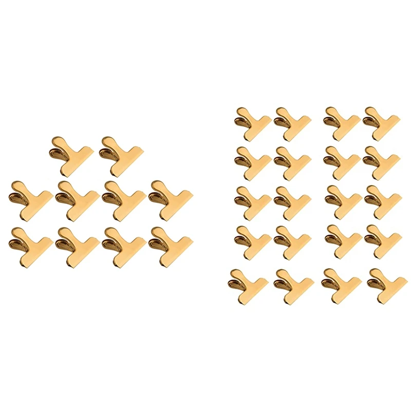 

Chip Bag Clips, Stainless Steel 3 Inch Heavy Duty Bag Clips For Kitchen &Office