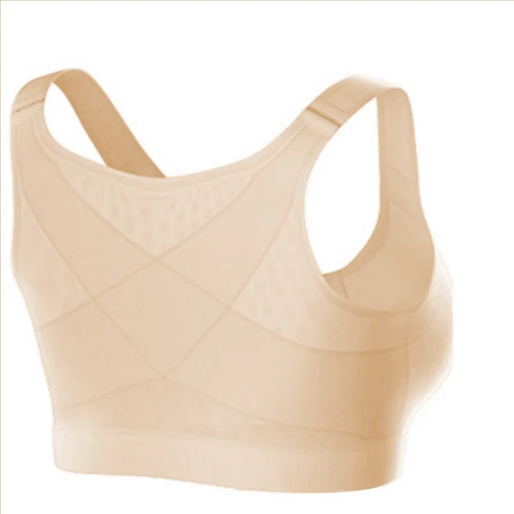 Posture Corrector Lift Up Bra Women New Desigh X-bra Breathable Yoga Underwear Shockproof Sports Support Fitness Vest Bras images - 6
