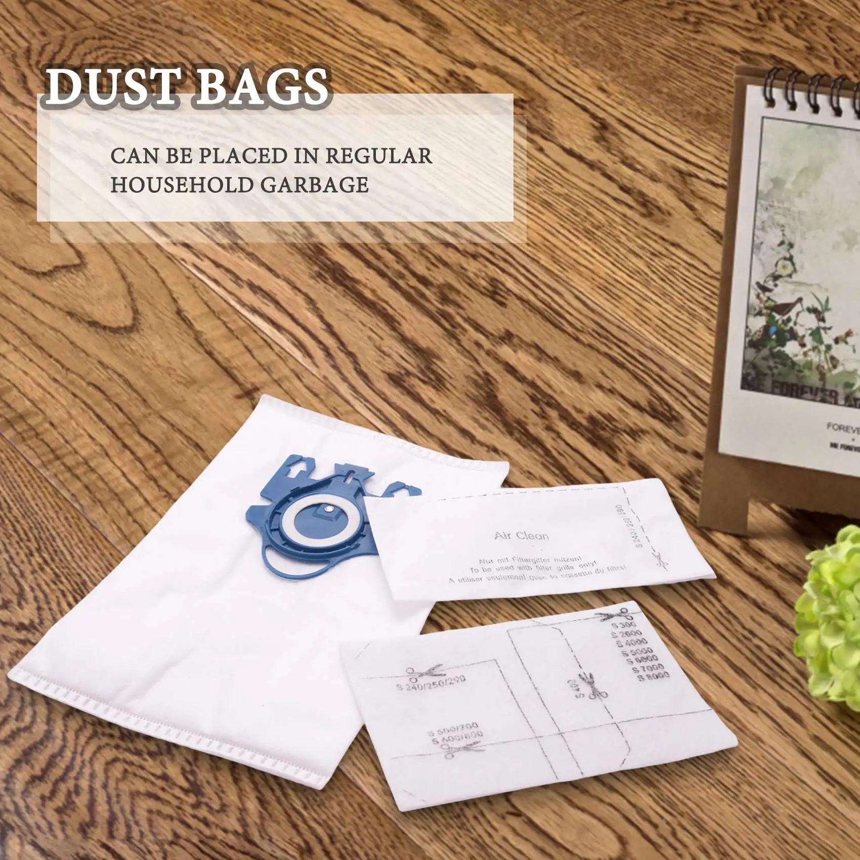 15 шт. пылесос для Miele GN AirClean 3D эффективные мешки пыли замена пылесборник часть