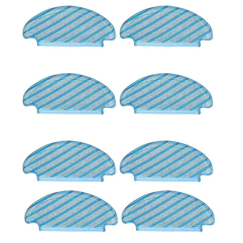 

6 PCS Replacement Mop Cloths Cleaning Pads For Ecovacs DEEBOT OZMO T8 AIVI T8 Max Vacuum Washable Cleaning Cloth