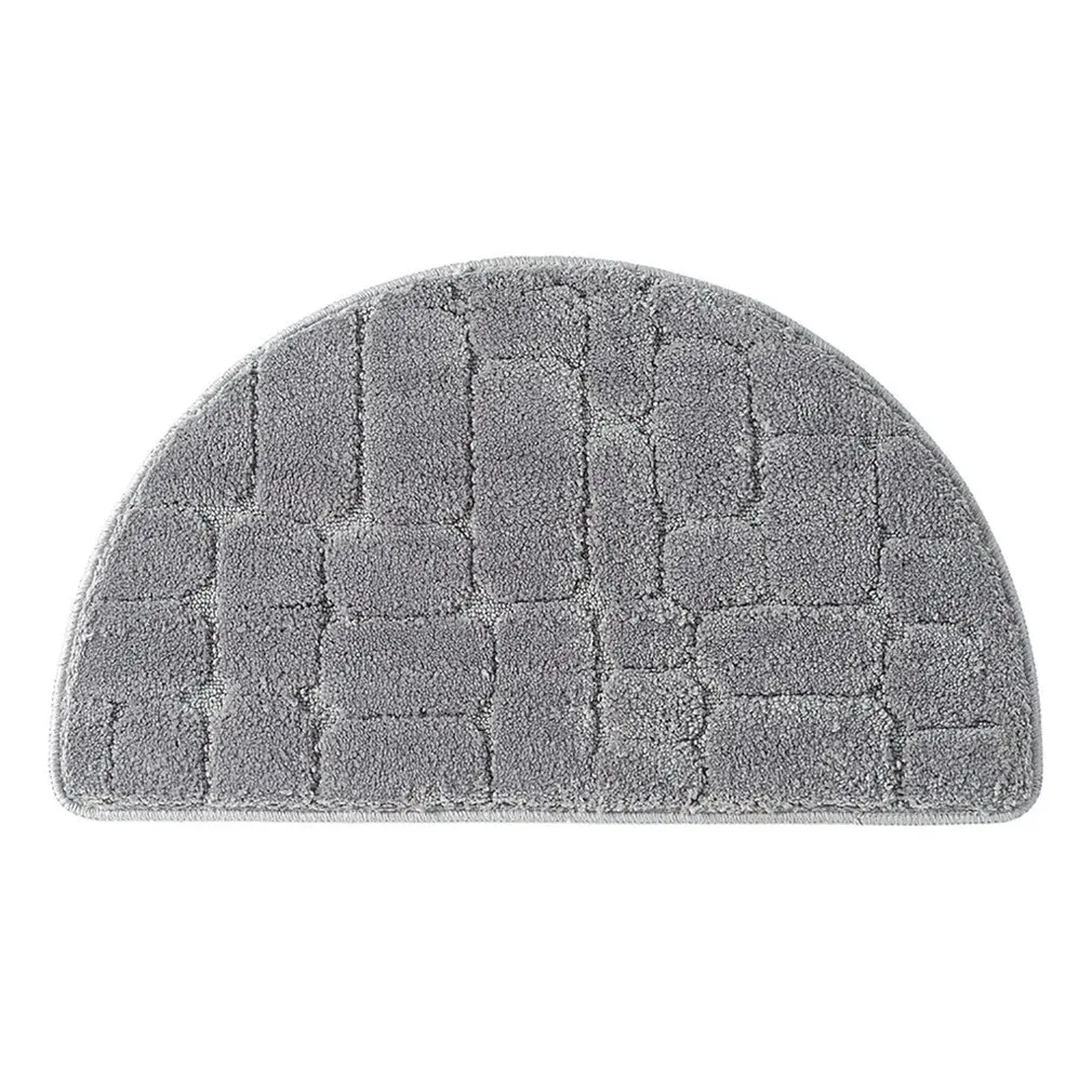 

Floor Mat Indoor Outdoor Rug Water Absorption Washable Door Mat Microfibre Semi Circle Floor Durable Mat