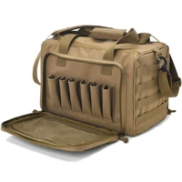 shooting range bag molle tactical gun pistol bag case 600d waterproof hunting accessories tool bag camping shoulder pack